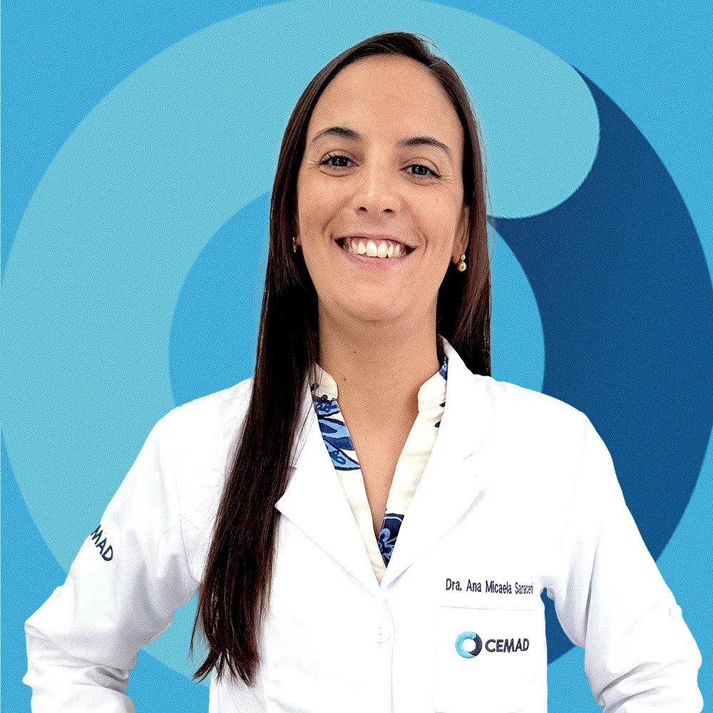 Foto da Dra. Ana Micaela Saraceni